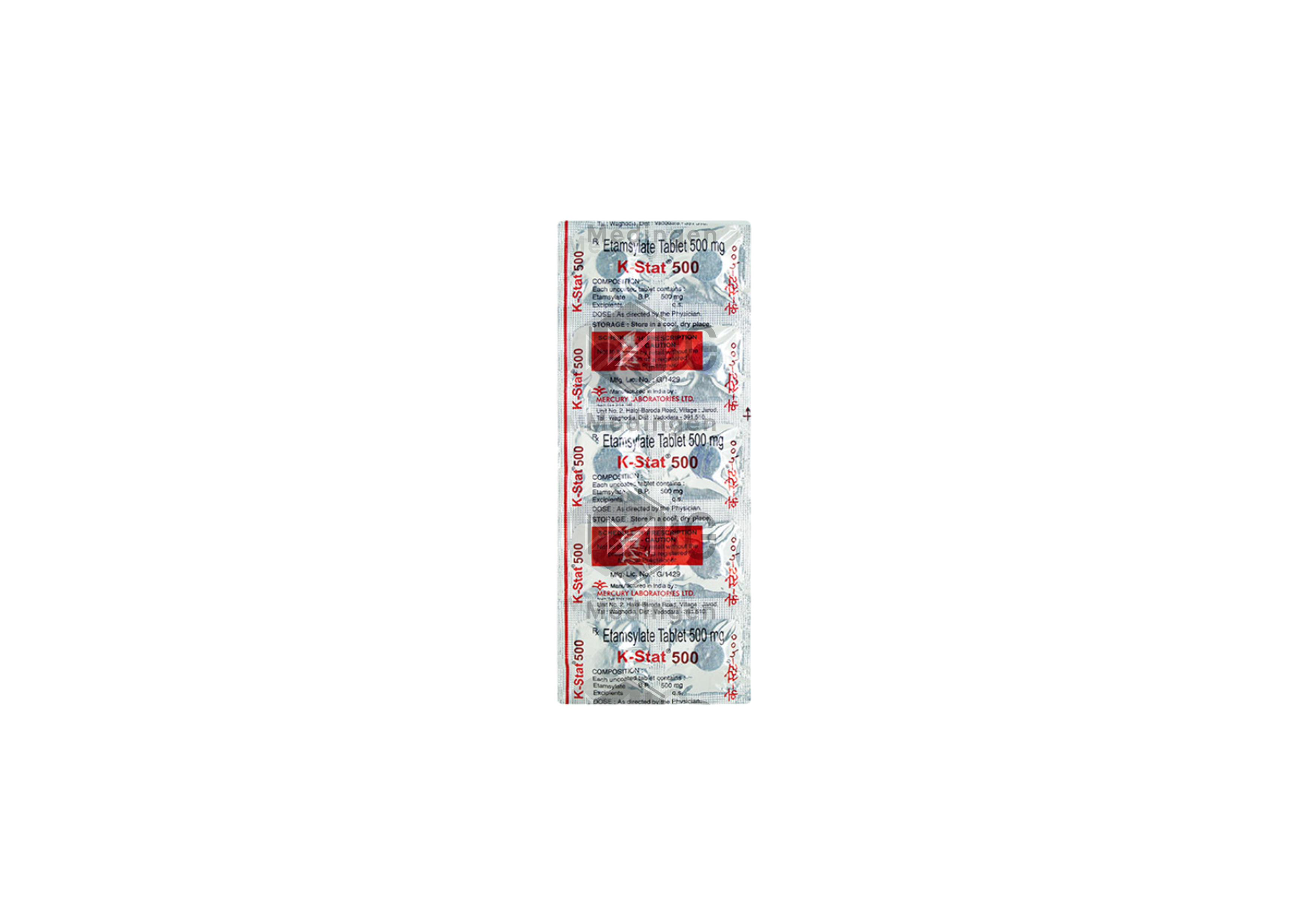 K STAT 500MG